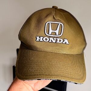 Honda Hat Saint-Jerome Nord Sud Honda Green Khaki baseball cap hat